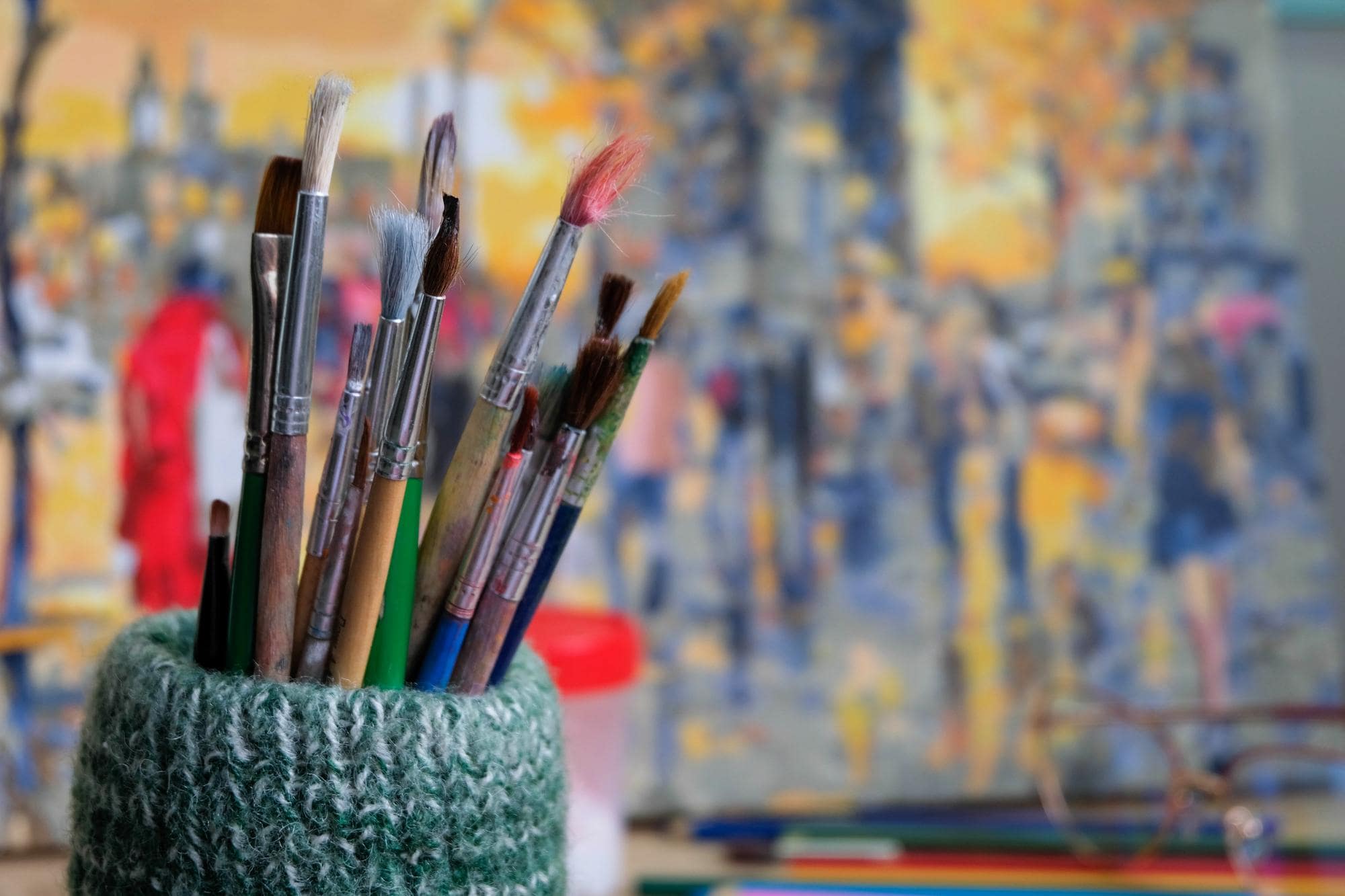 Exploring Texture in Mixed Media Art